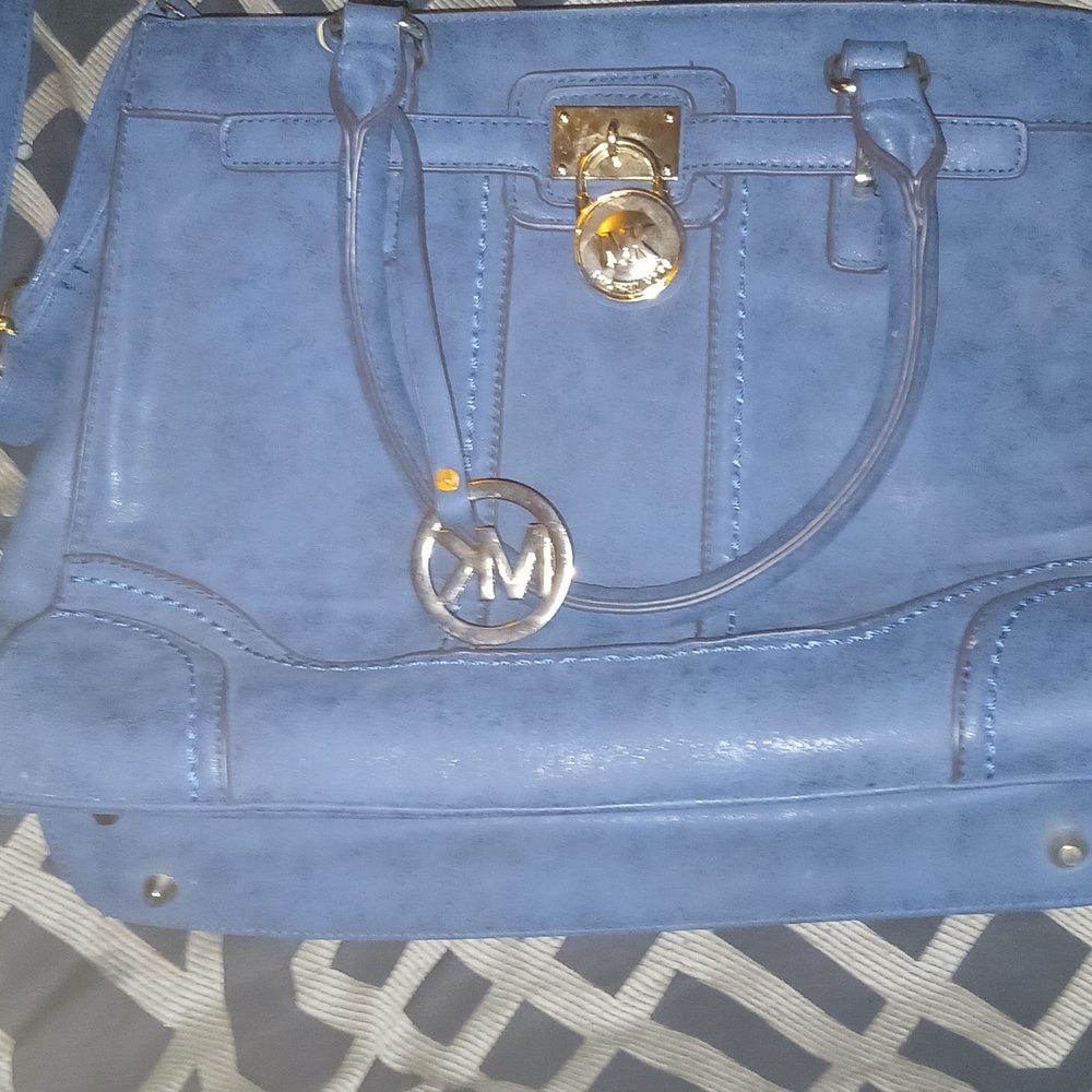 Michael Kors Navy Blue Shoulder/Handbag